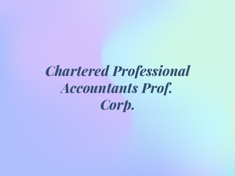 QAG Chartered Professional Accountants Prof. Corp.