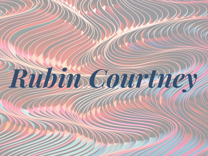 Rubin Courtney