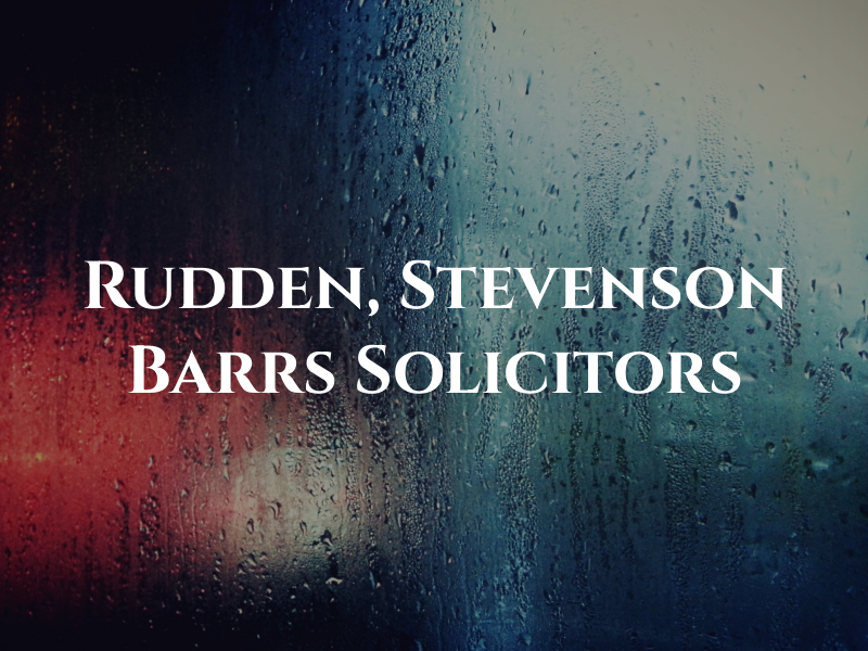 Rudden, Stevenson Barrs & Solicitors