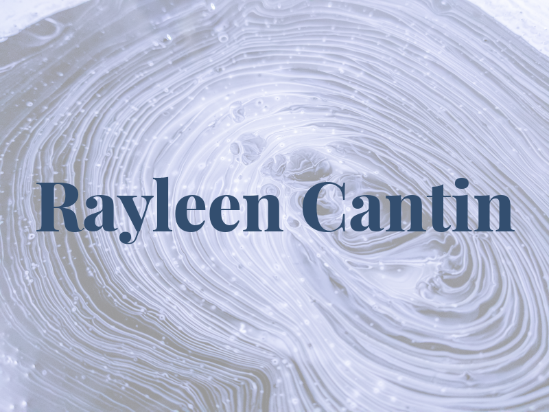 Rayleen Cantin