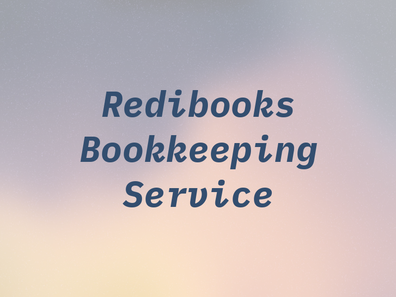 Redibooks Bookkeeping Service