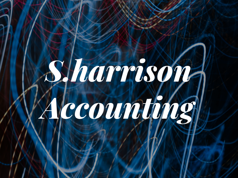 S.harrison Accounting