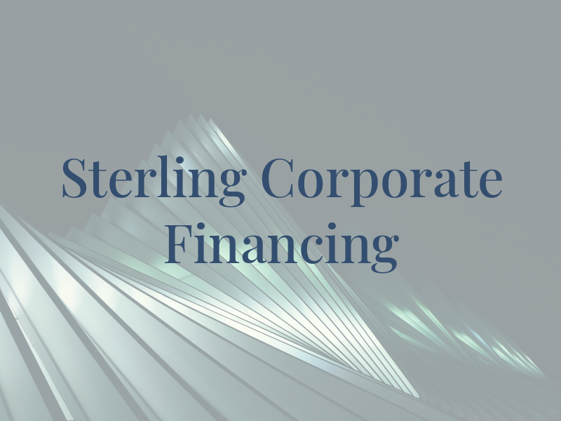 Sterling TSS Corporate Financing
