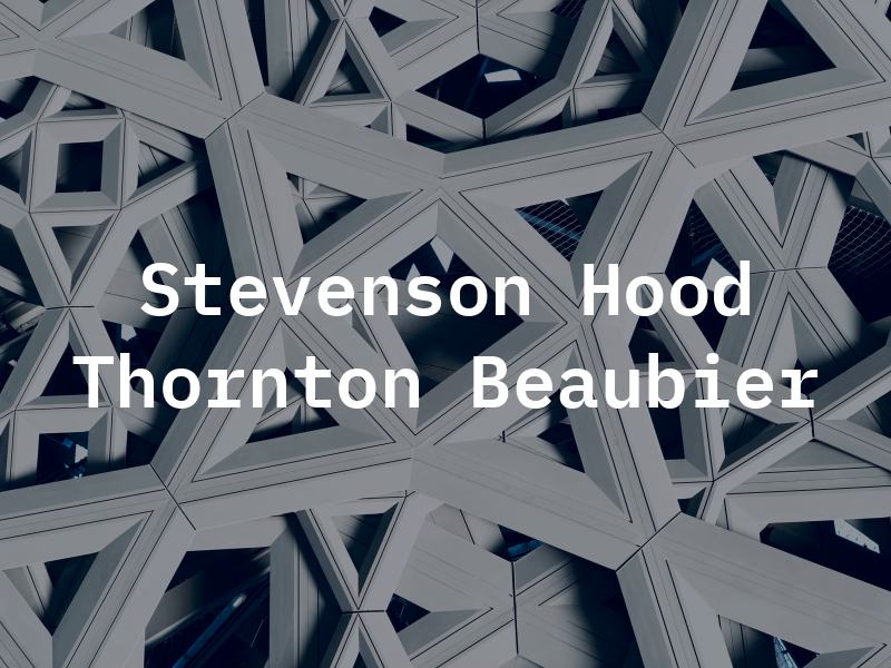 Stevenson Hood Thornton Beaubier