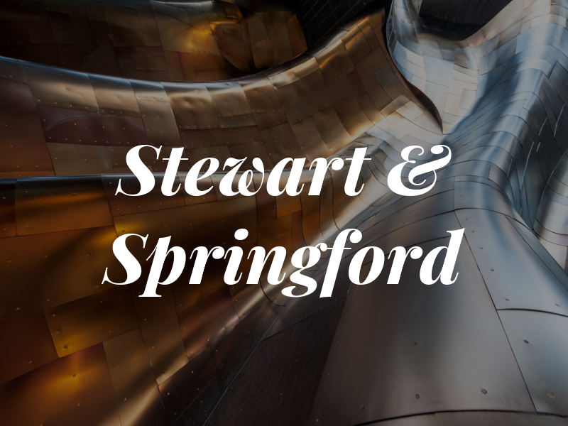 Stewart & Springford