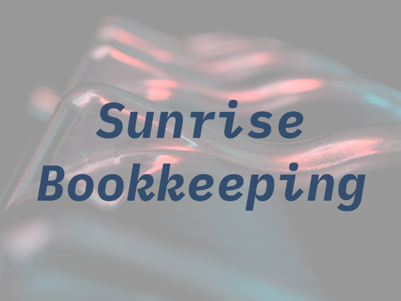 Sunrise Bookkeeping