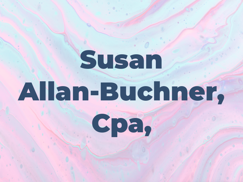 Susan Allan-Buchner, Cpa, CGA