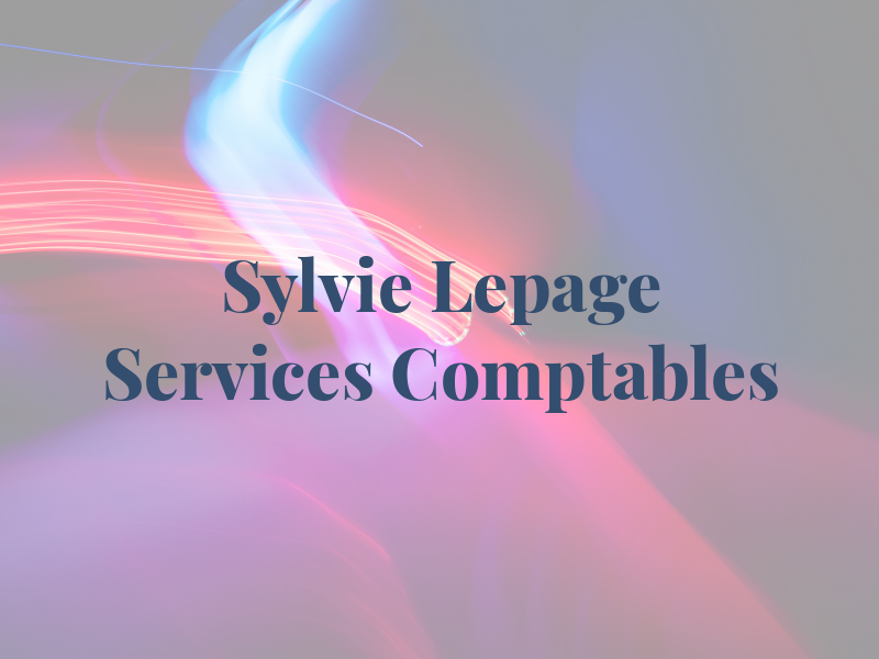 Sylvie Lepage Services Comptables