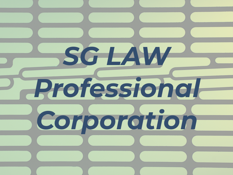 SG LAW Professional Corporation
