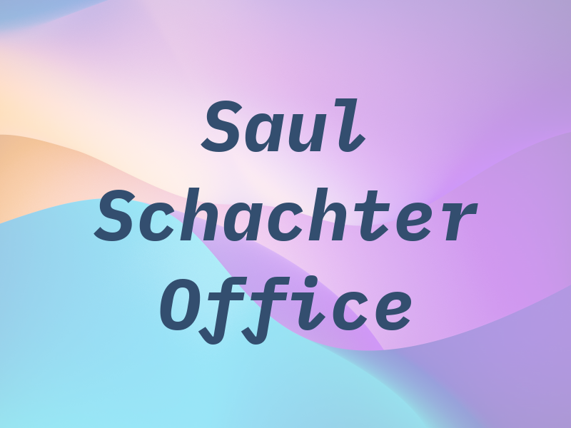 Saul Schachter Law Office
