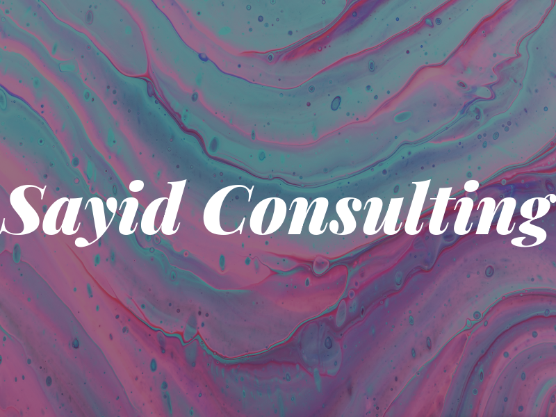 Sayid Consulting