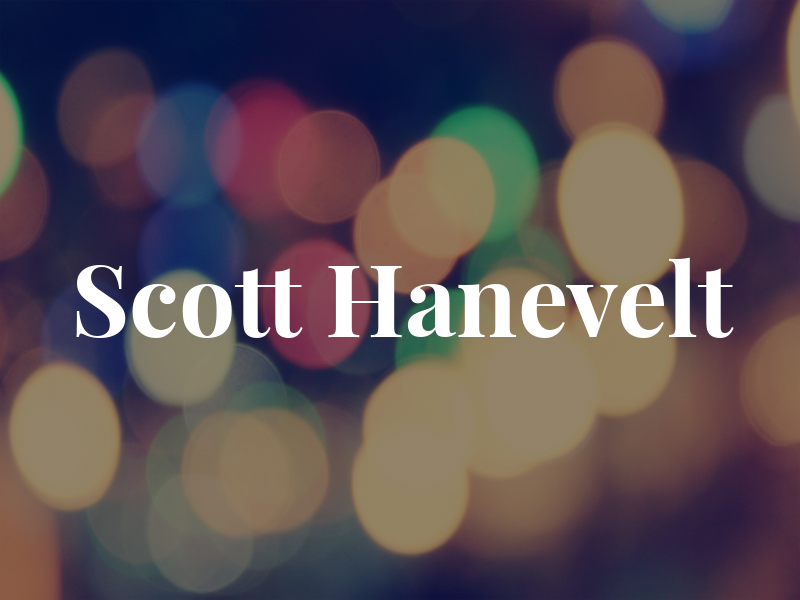 Scott Hanevelt
