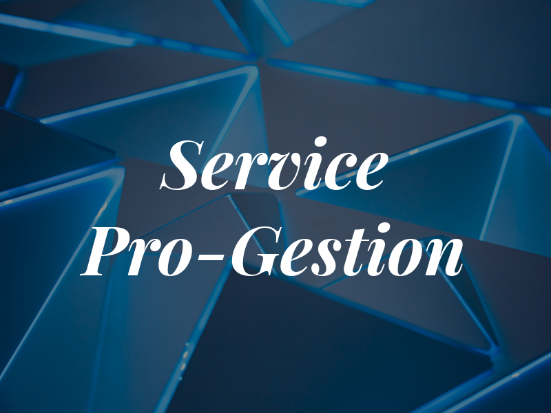 Service Pro-Gestion