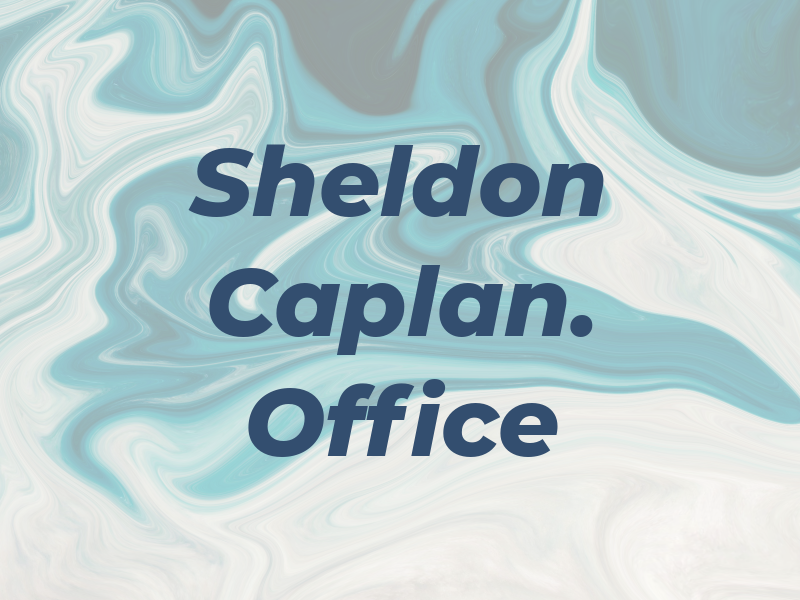 Sheldon N Caplan. Law Office