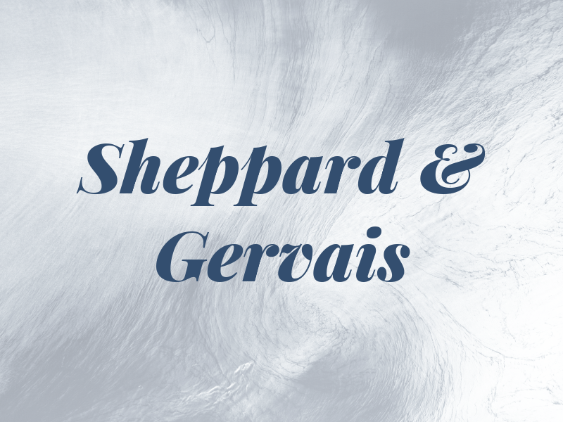 Sheppard & Gervais