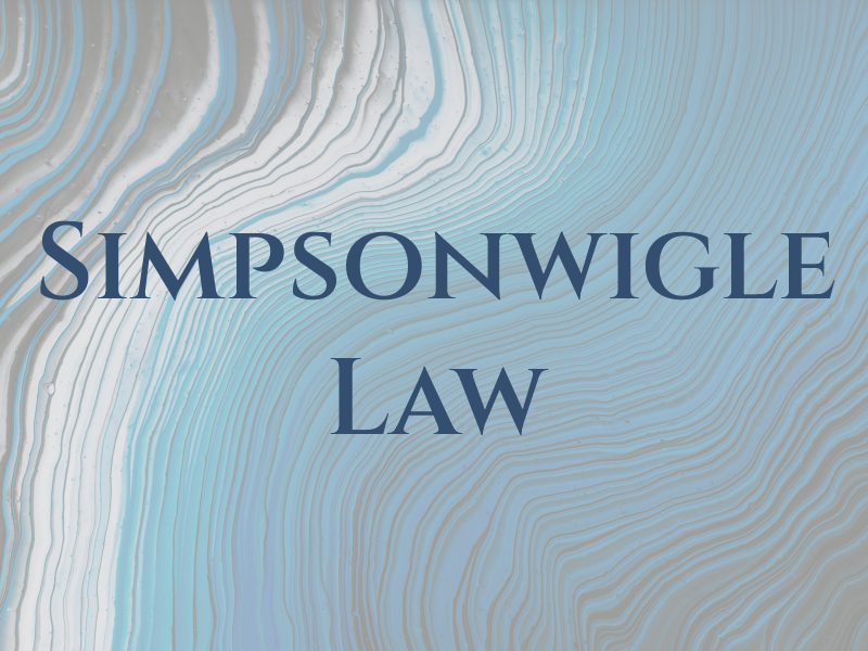 Simpsonwigle Law