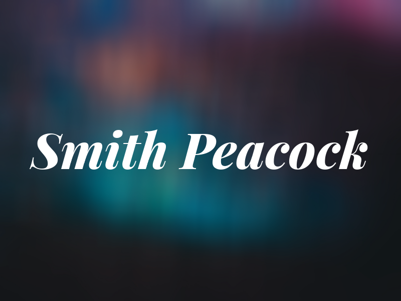 Smith Peacock