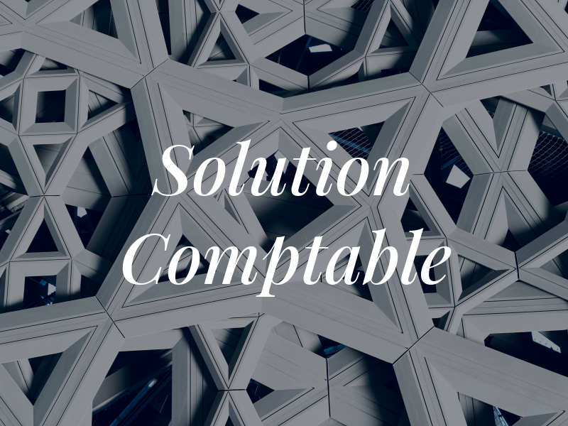 Solution Comptable