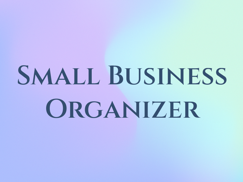 The Small Business Organizer