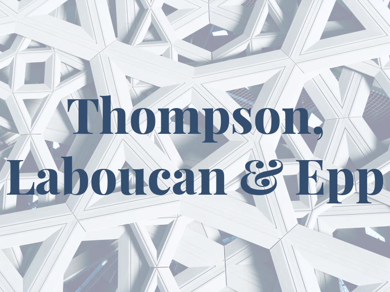 Thompson, Laboucan & Epp