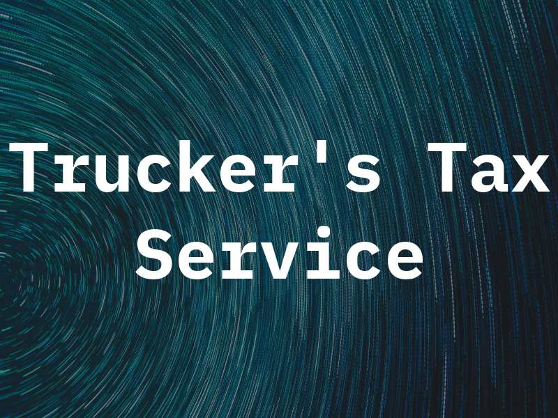 Trucker's Tax Service