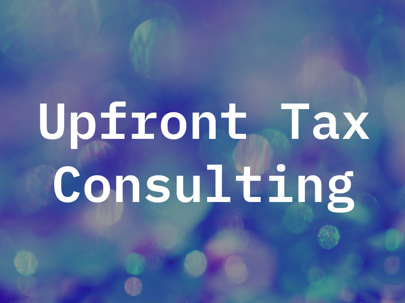 Upfront Tax Consulting
