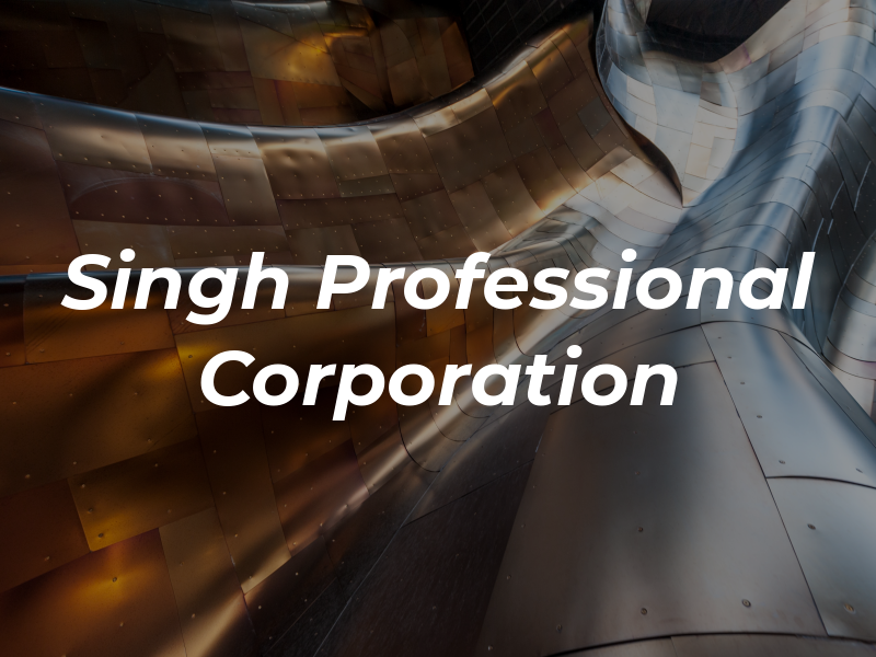 V. Singh Professional Corporation
