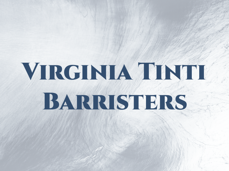 Virginia Tinti Barristers