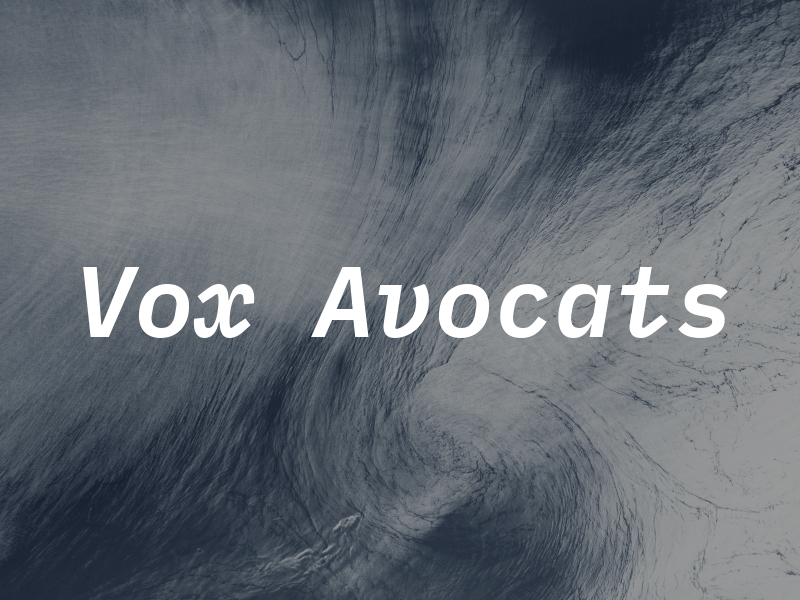 Vox Avocats