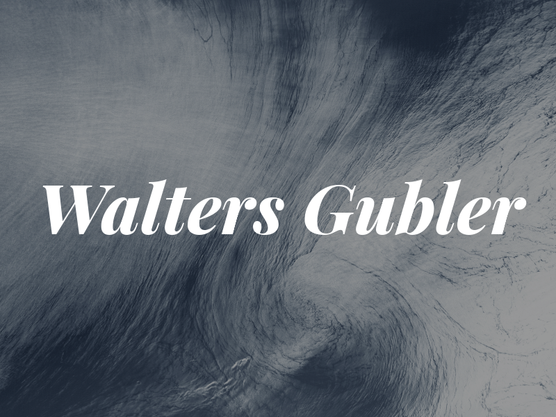 Walters Gubler