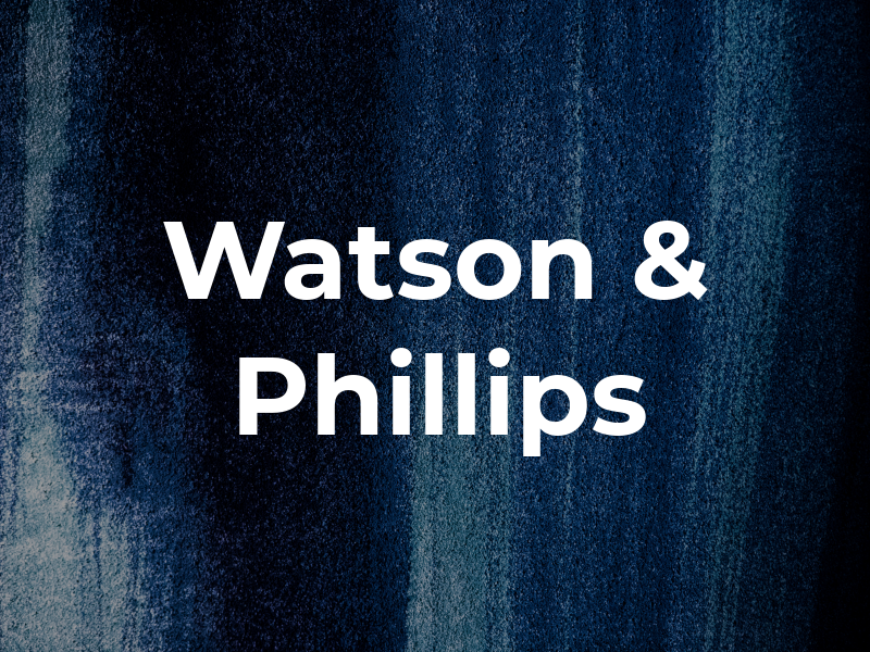 Watson & Phillips
