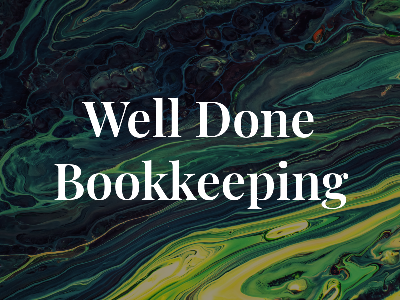 Well Done Bookkeeping
