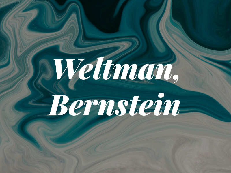 Weltman, Bernstein