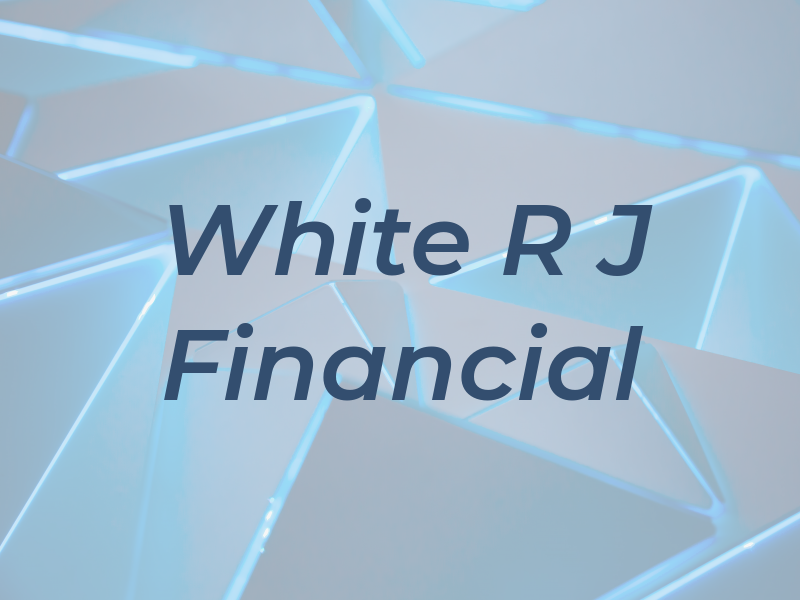 White R J Financial