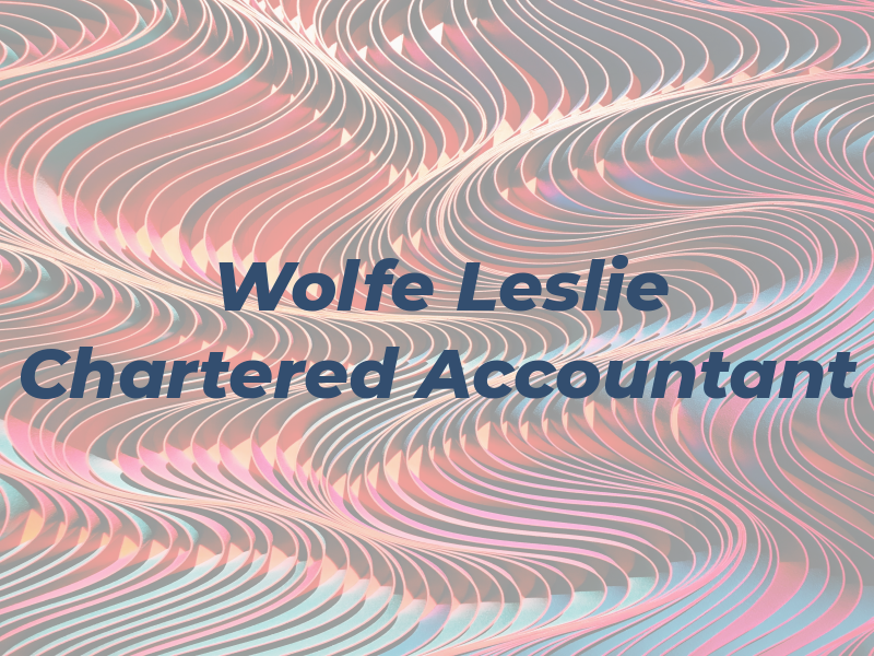 Wolfe Leslie N Chartered Accountant