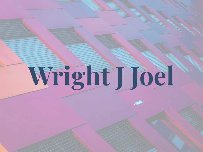 Wright J Joel