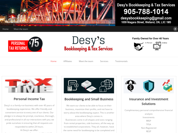 Desy's Bookkeeping & Tax Services