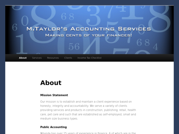 M. Taylor's Accounting Services