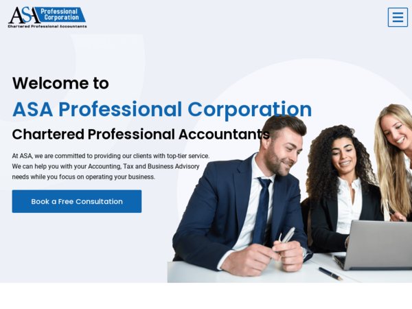 ASA Professional Corporation Chartered Professional Accountants