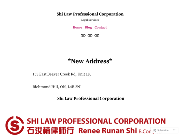 Shi Law Professional Corporation