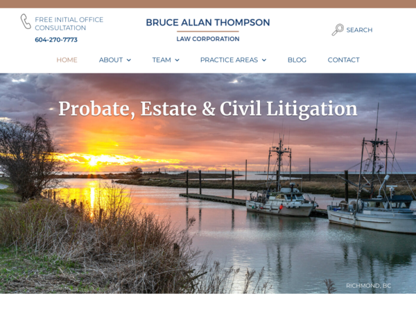 Bruce A Thompson Law Corporation