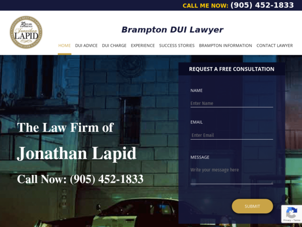 Brampton DUI Lawyer