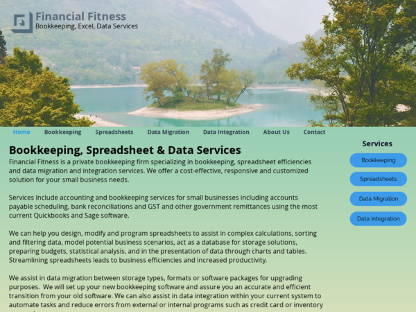 Financial Fitness Bookkeeping