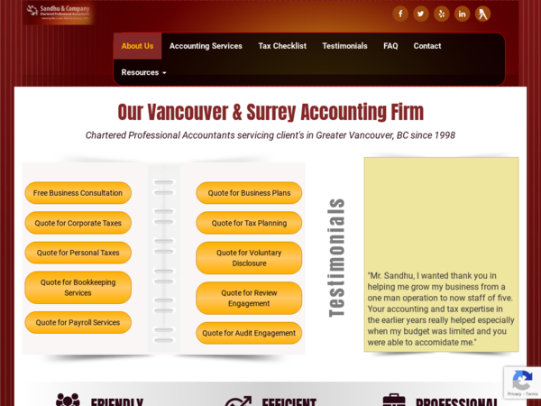 Sandhu & Company CPA - Accountants Vancouver