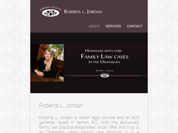 Roberta L Jordan Family Lawyer