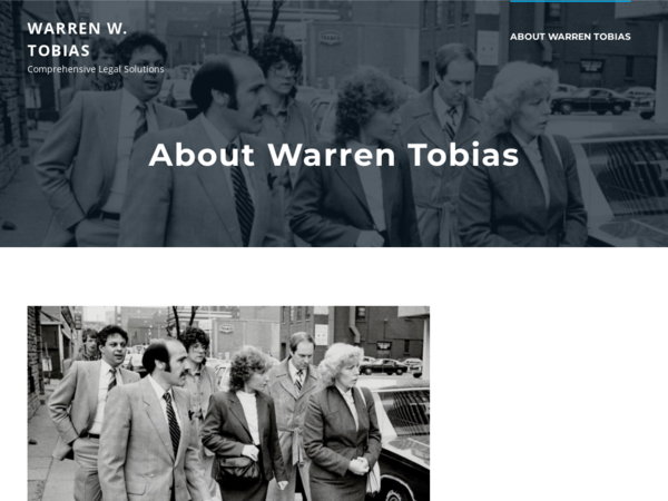 Warren W. Tobias Law