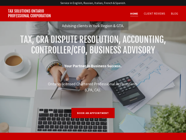 Tax Solutions Ontario Professional Corporation