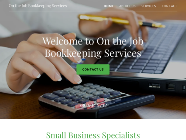 On the Job Bookkeeping Services