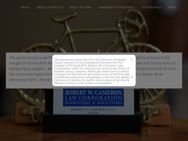 Robert W Cameron Law Corporation