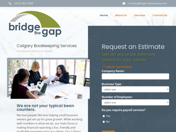 Bridge the Gap Bookkeeping Services